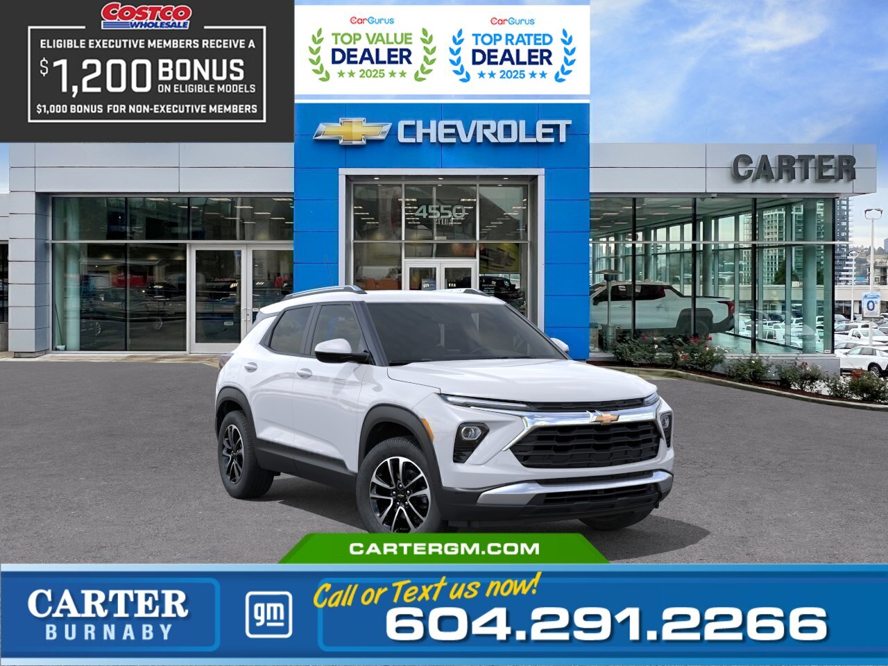 White 2026 Chevrolet Trailblazer LT AWD SUV / Crossover Four-Wheel Drive
