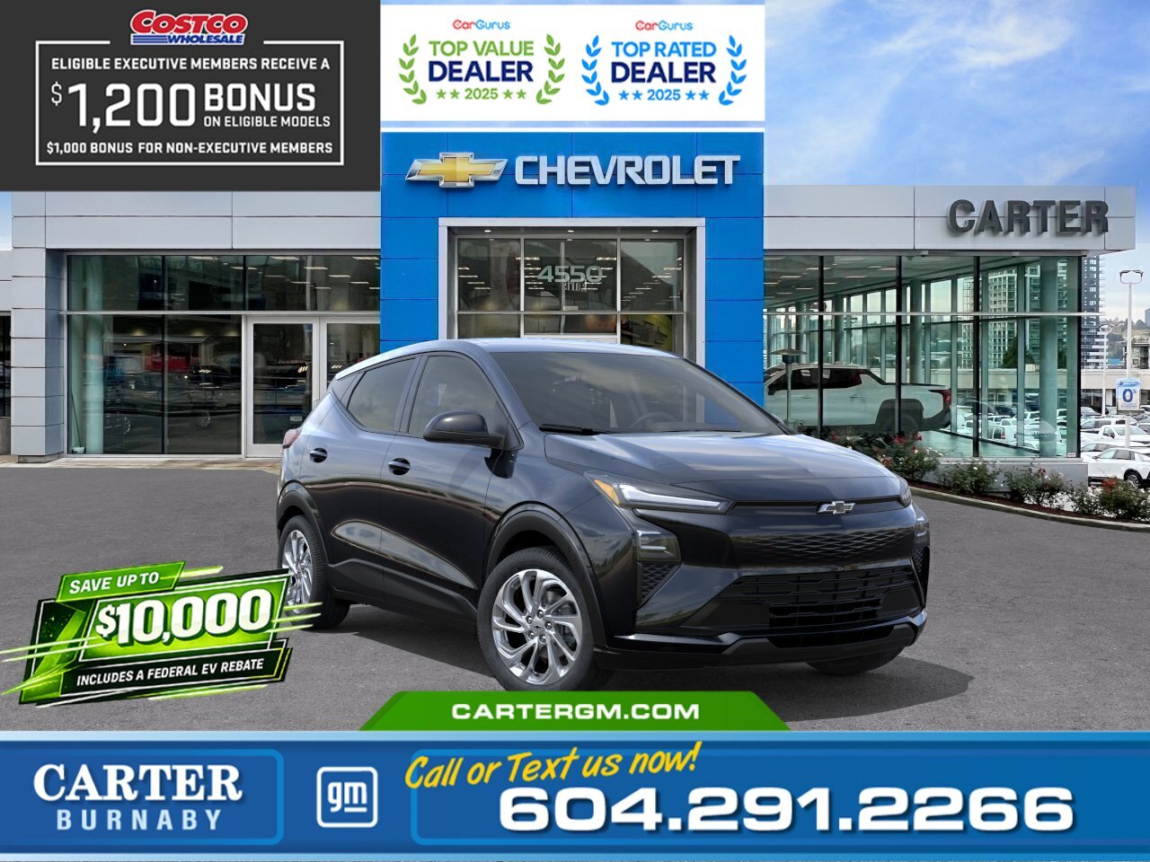 Black 2027 Chevrolet Bolt LT FWD SUV / Crossover Front-Wheel Drive 1-Speed Automatic