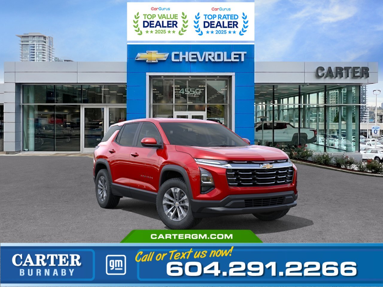 Red 2026 Chevrolet Equinox LT FWD SUV / Crossover Front-Wheel Drive Continuously Variable Transmission