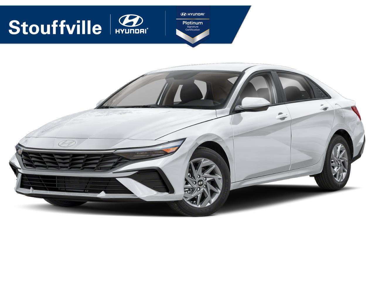 White 2026 Hyundai Elantra Preferred FWD Sedan Automatic