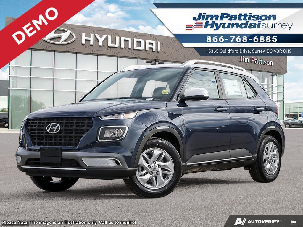 Blue 2026 Hyundai Venue SEL FWD SUV / Crossover Front-Wheel Drive Continuously Variable Transmission