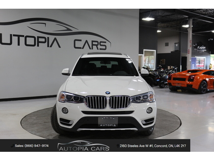 White 2017 BMW X3 xDrive28i AWD SUV / Crossover All-Wheel Drive Automatic