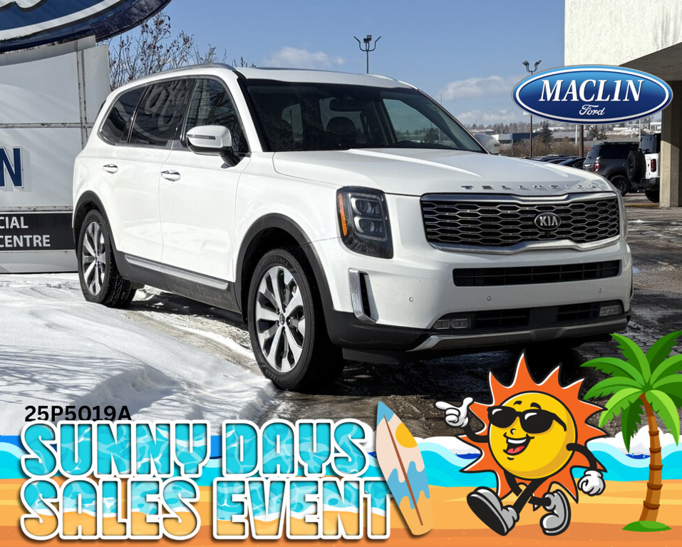 White 2020 Kia Telluride SX Limited AWD SUV / Crossover All-Wheel Drive 8-Speed Automatic