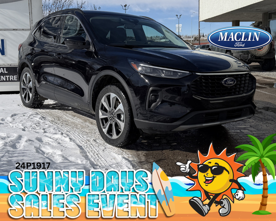 Black 2024 Ford Escape Platinum AWD SUV / Crossover All-Wheel Drive