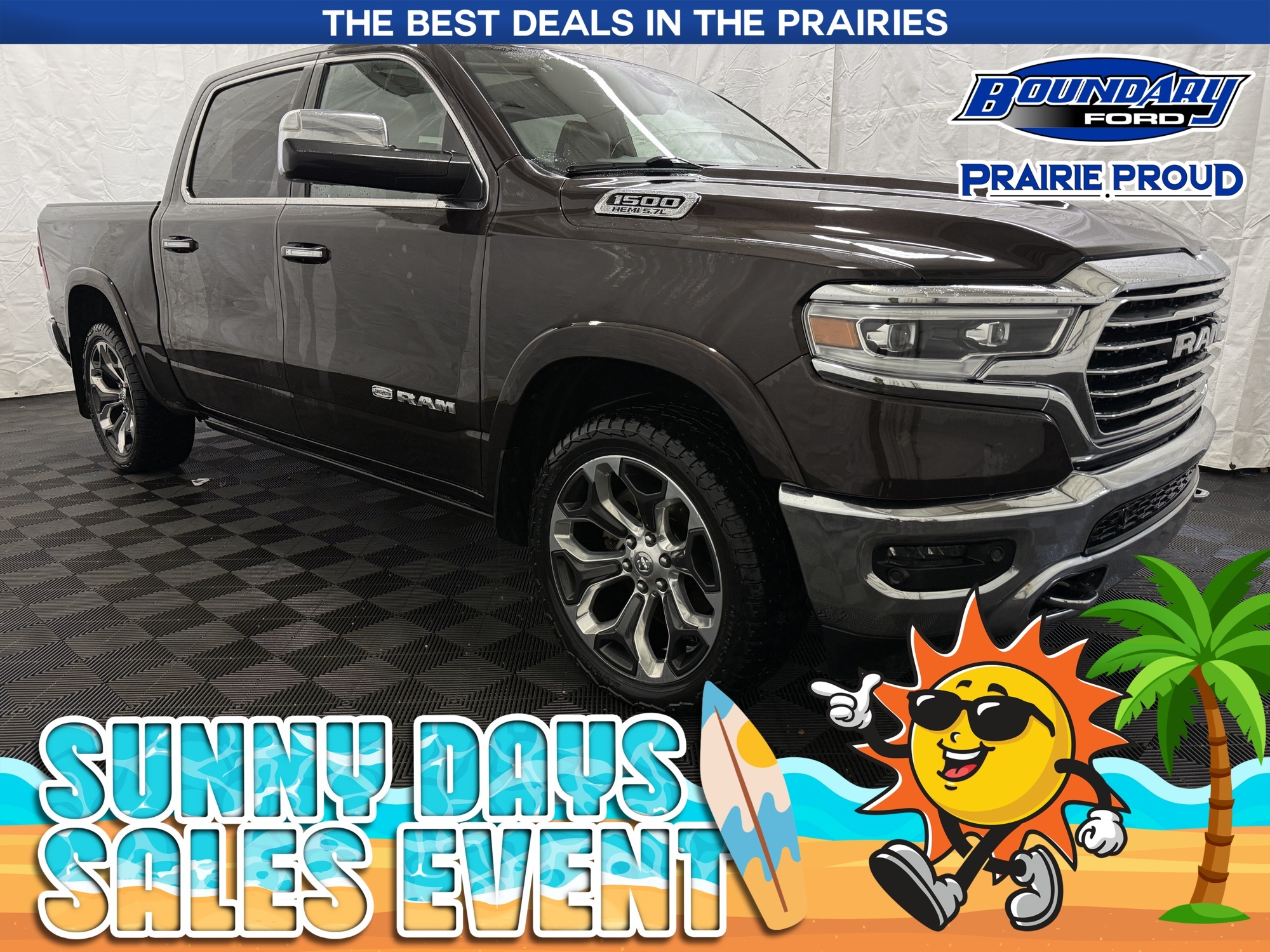 2019 RAM 1500 Laramie Longhorn Crew Cab 4WD