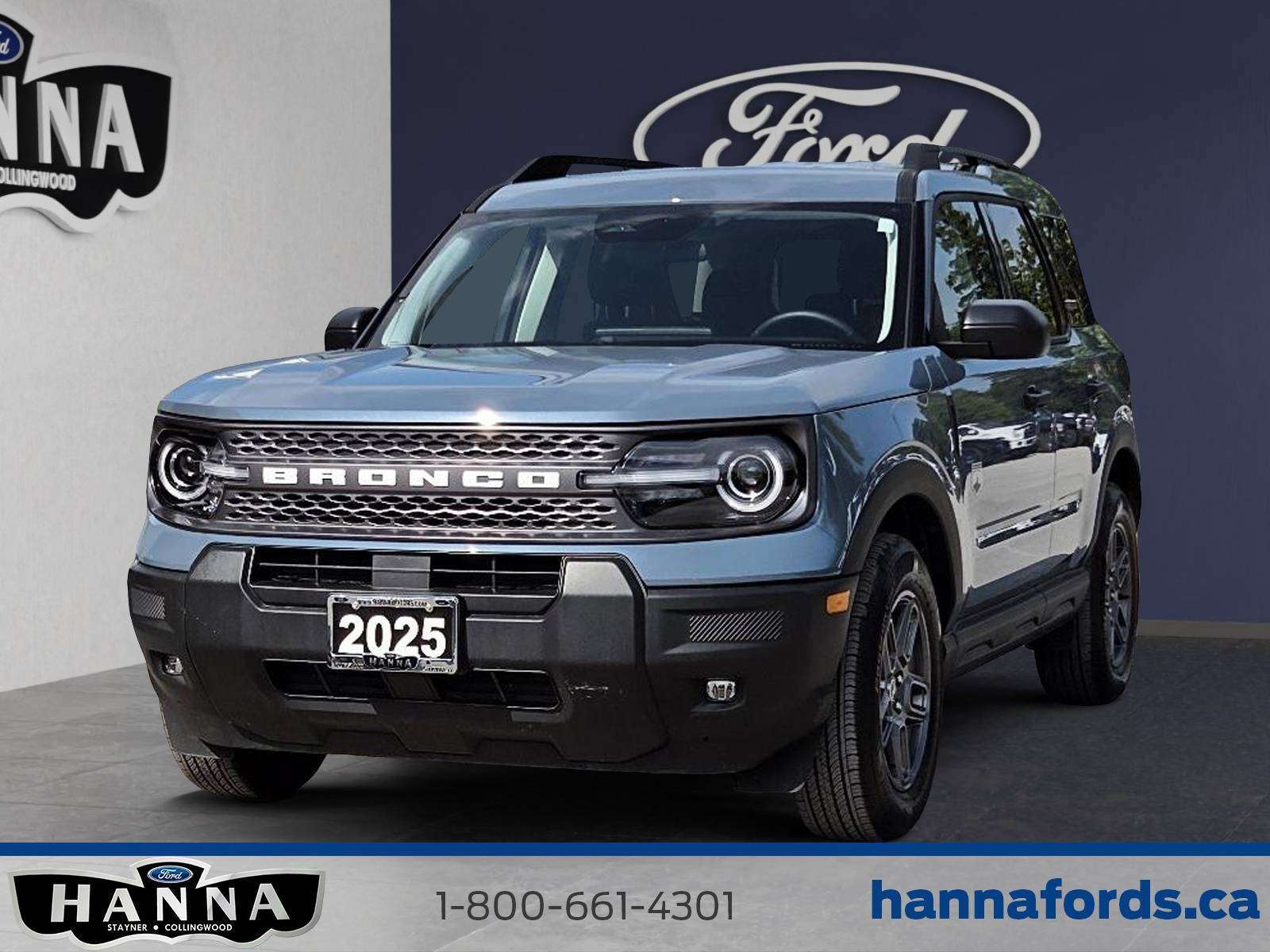 Gray 2025 Ford Bronco Sport Big Bend AWD SUV / Crossover All-Wheel Drive Automatic
