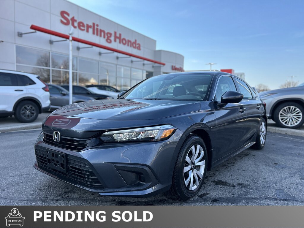 2023 Honda Civic Sedan LX | Winter Wheels | Protection Pkg. | Low Km's
