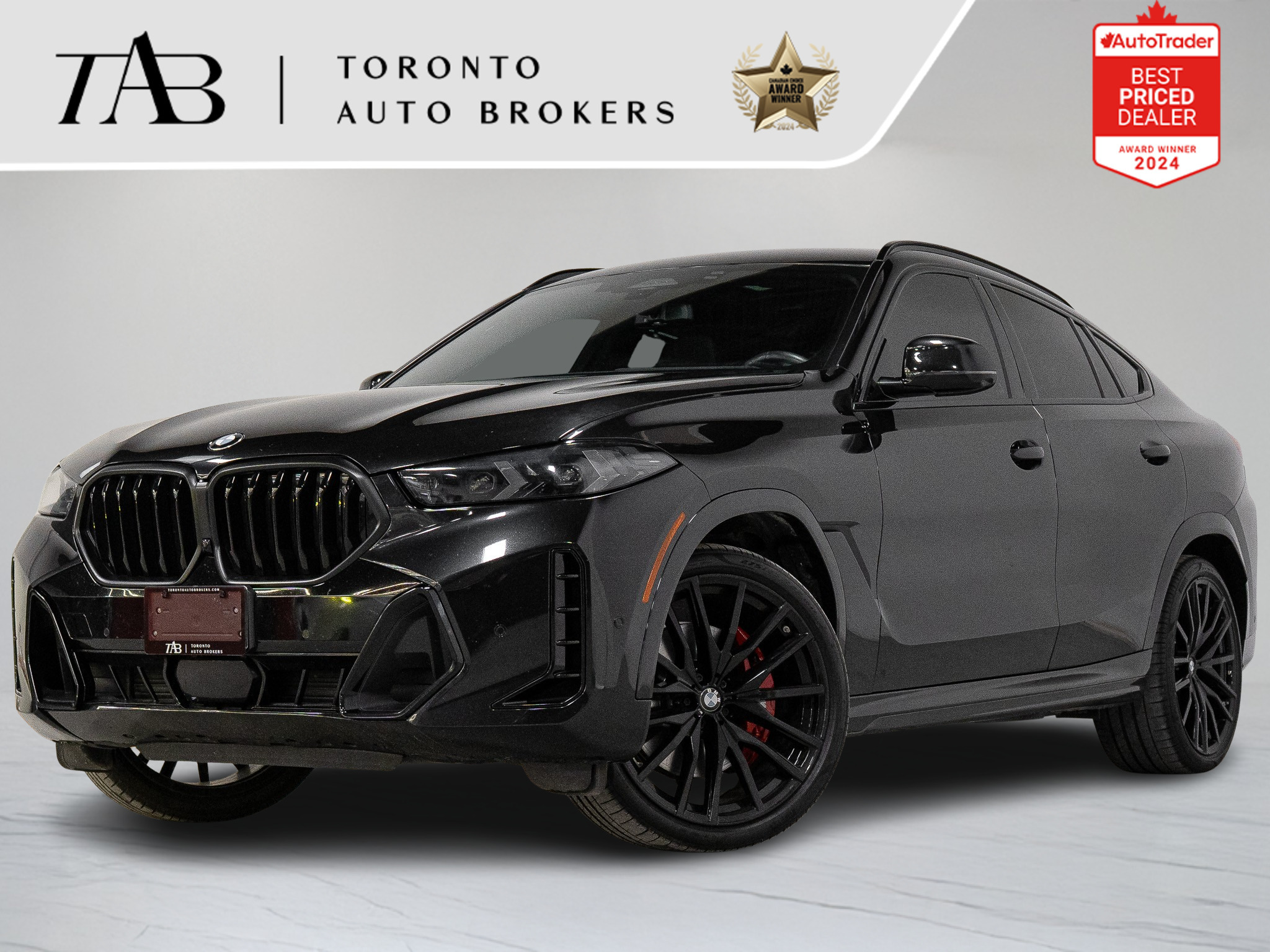 Black 2025 BMW X6 xDrive40i AWD SUV / Crossover All-Wheel Drive Automatic
