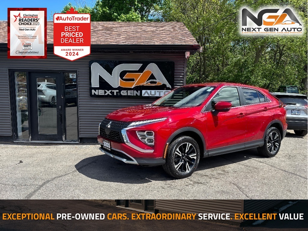 Red 2025 Mitsubishi Eclipse Cross SE S-AWC SUV / Crossover All-Wheel Drive Continuously Variable Transmission