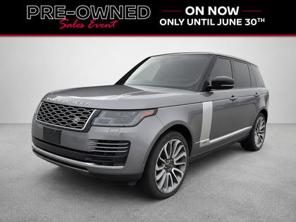 Gray 2021 Land Rover Range Rover P525 HSE Westminster Edition 4WD SUV / Crossover All-Wheel Drive Automatic