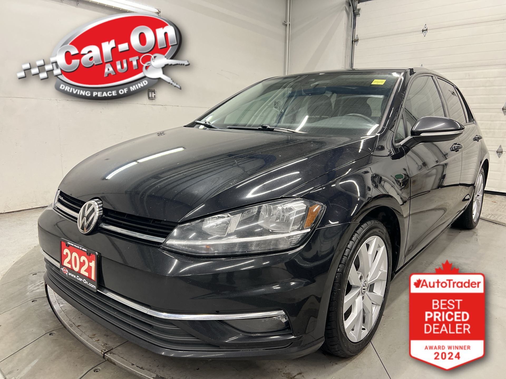 Black 2021 Volkswagen Golf Hatchback Manual