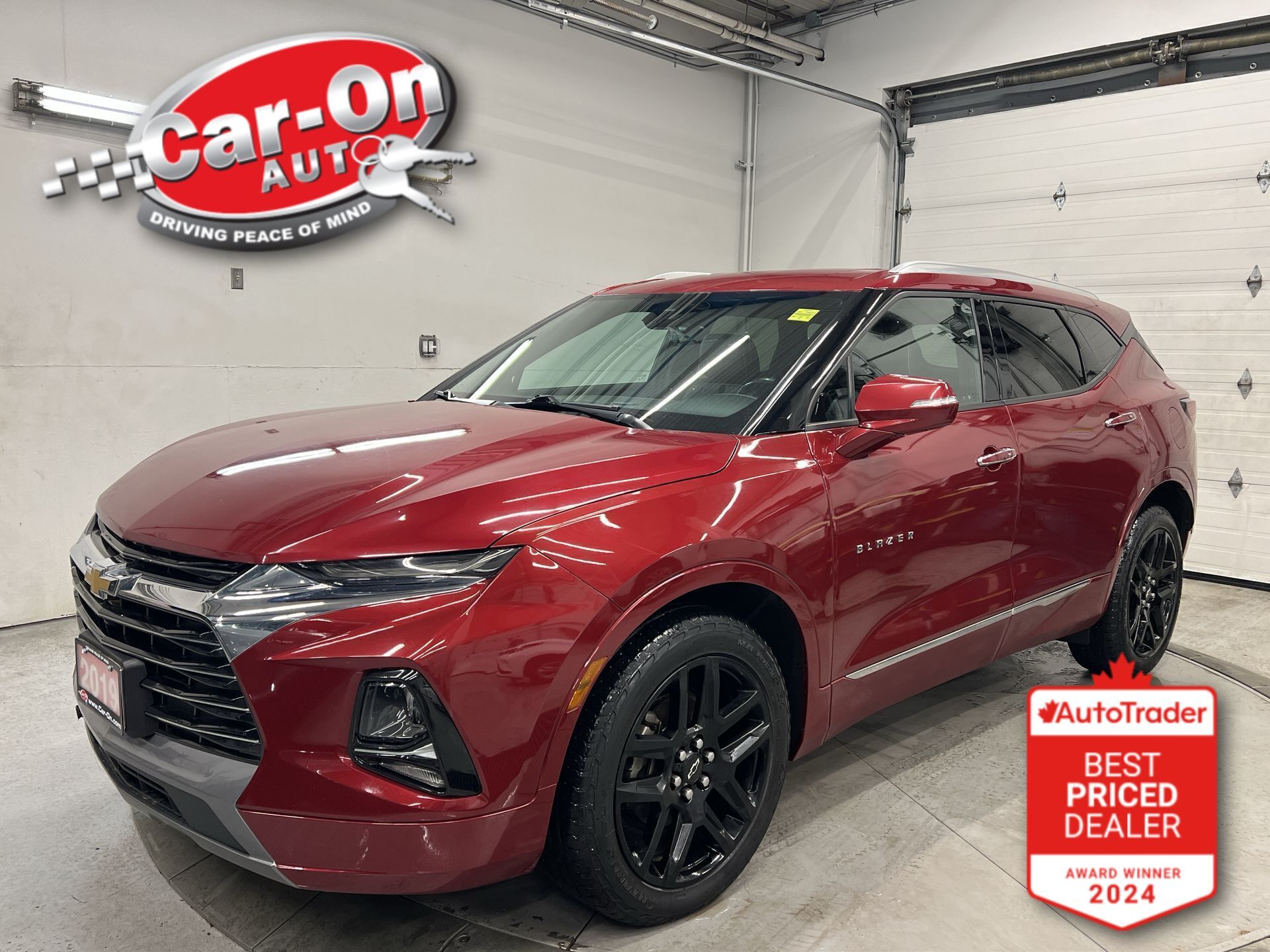Red 2019 Chevrolet Blazer Premier AWD SUV / Crossover All-Wheel Drive Automatic
