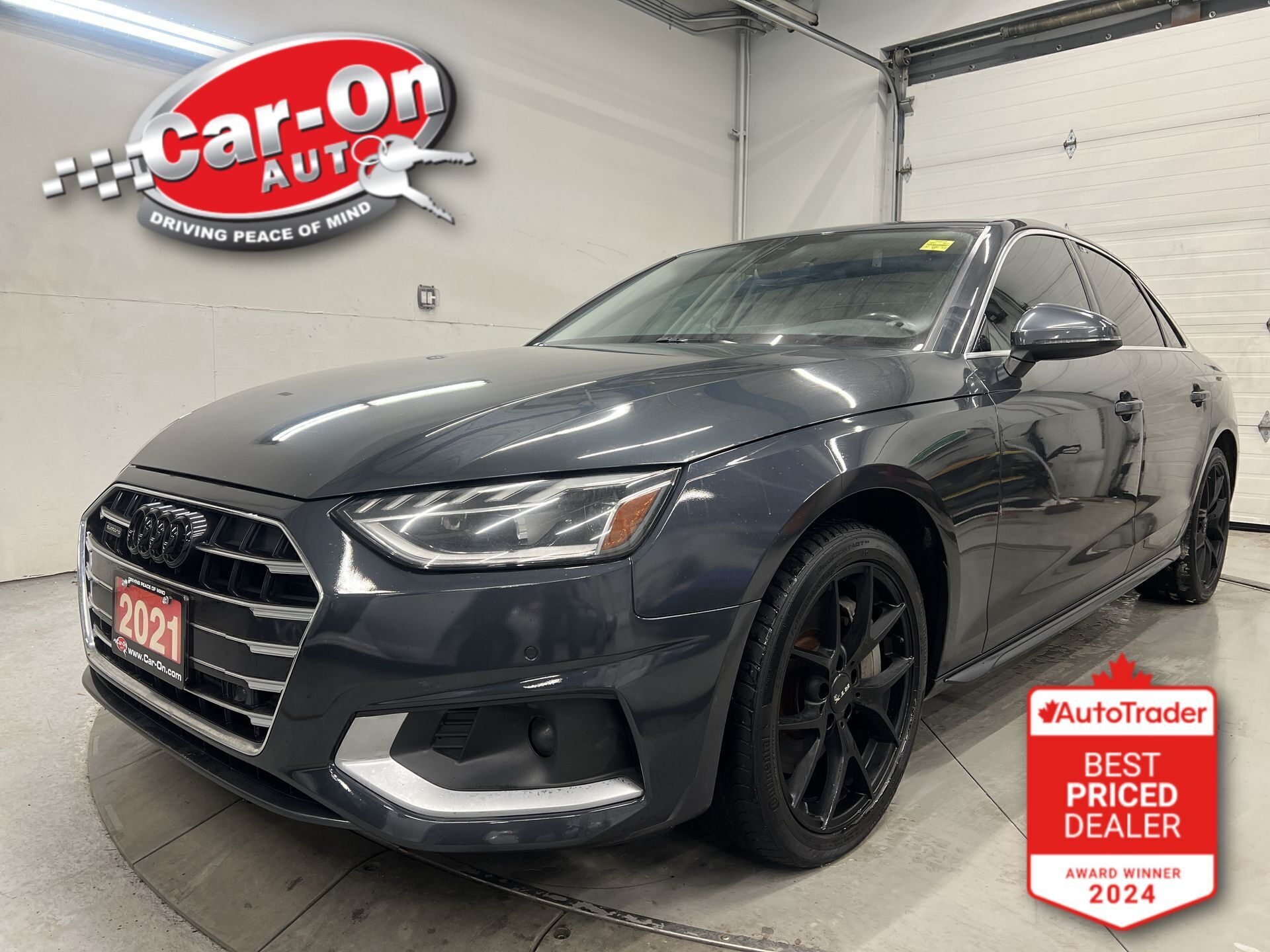 Gray 2021 Audi A4 Sedan Automatic