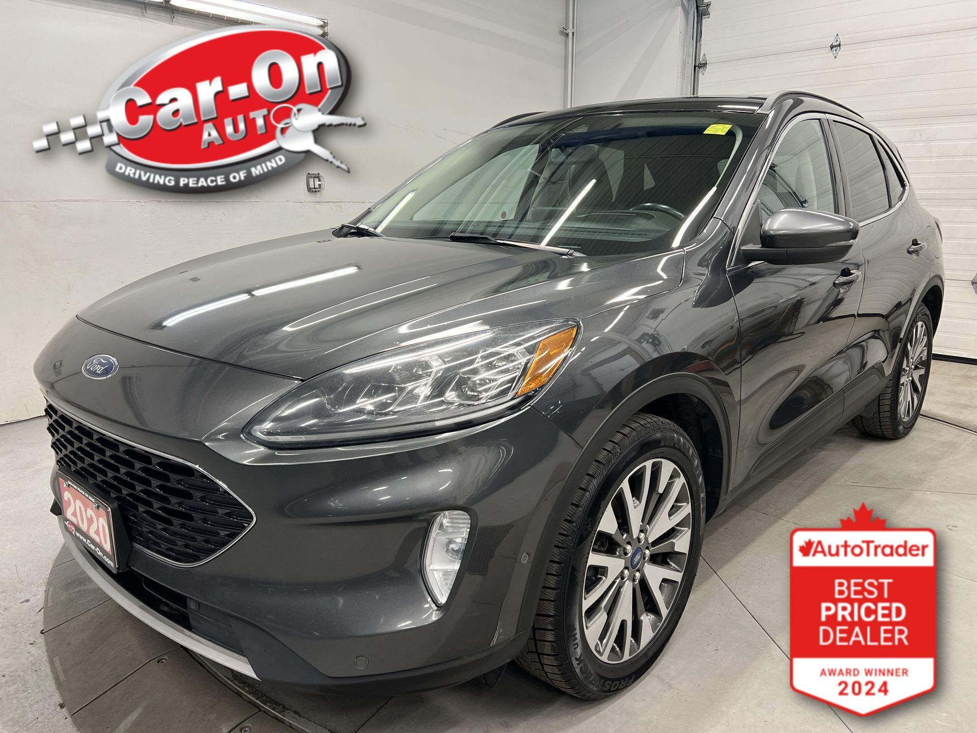 Black 2020 Ford Escape Hybrid SUV / Crossover All-Wheel Drive Automatic