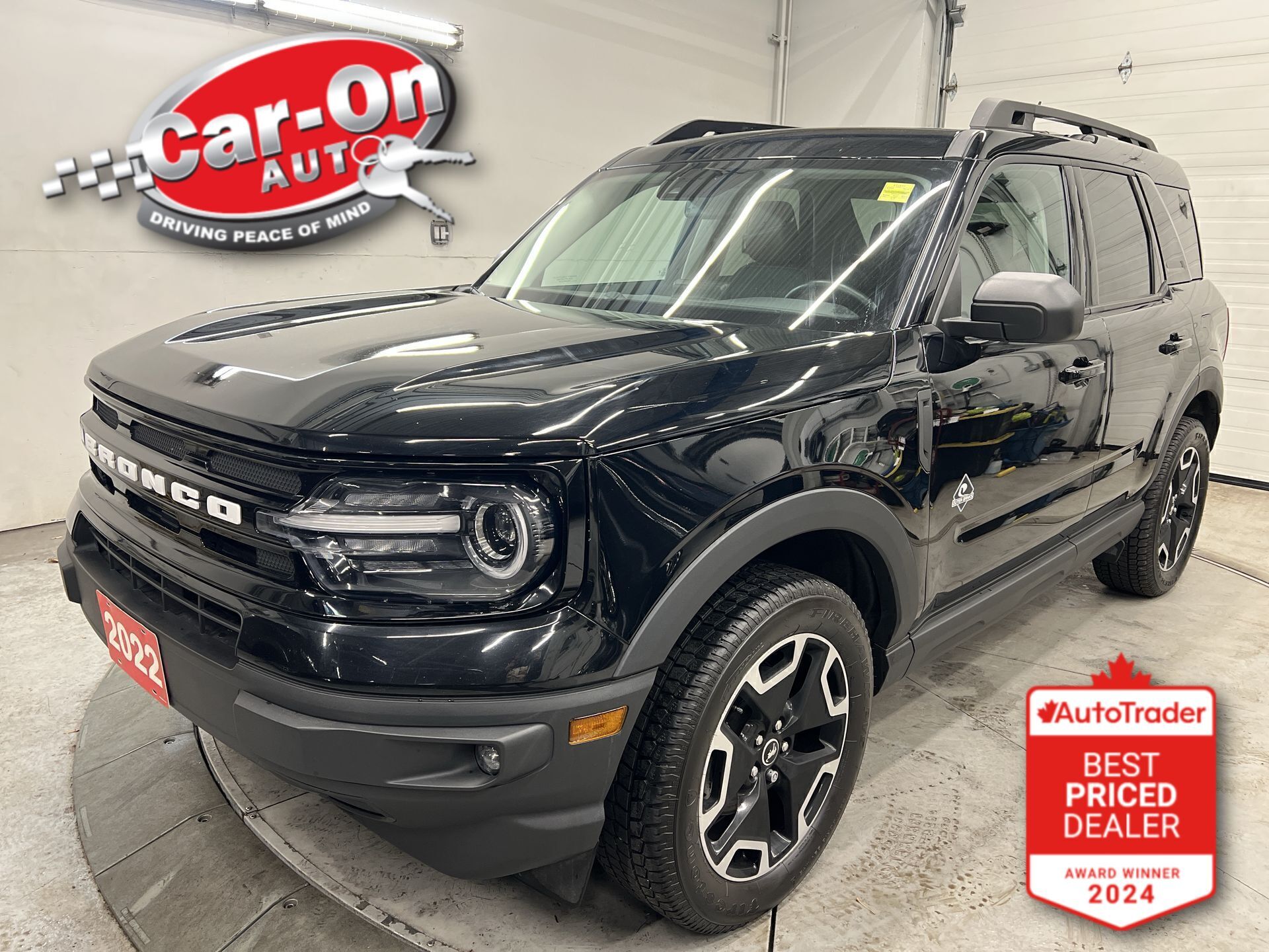 Black 2022 Ford Bronco Sport SUV / Crossover All-Wheel Drive Automatic