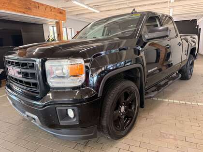 Black 2015 GMC Sierra 1500 Base Double Cab 4WD Pickup Truck Four-Wheel Drive Automatic