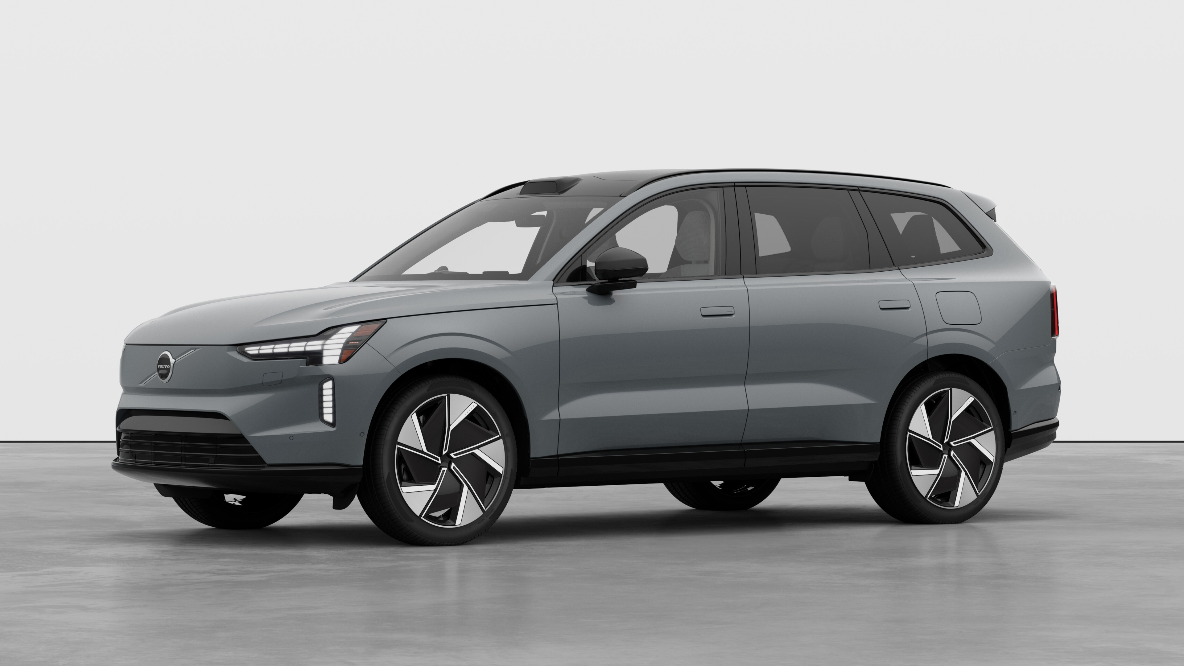 Gray 2025 Volvo EX90 SUV / Crossover All-Wheel Drive Automatic
