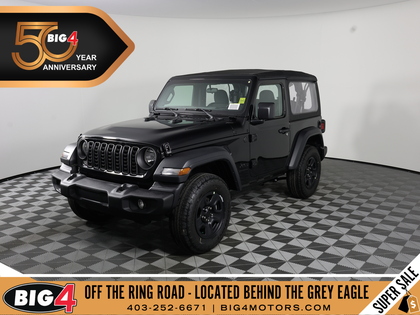 Black 2026 Jeep Wrangler Sport 2-Door 4WD SUV / Crossover Four-Wheel Drive