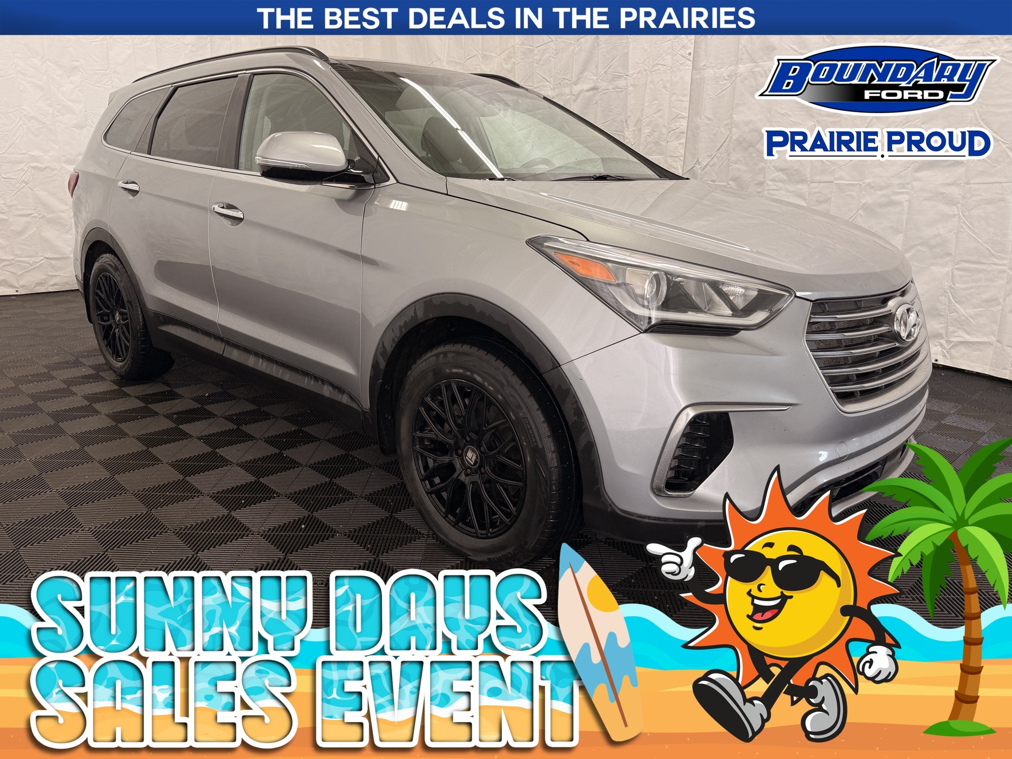 Gray 2019 Hyundai Santa Fe XL Luxury AWD SUV / Crossover 6-Speed Automatic