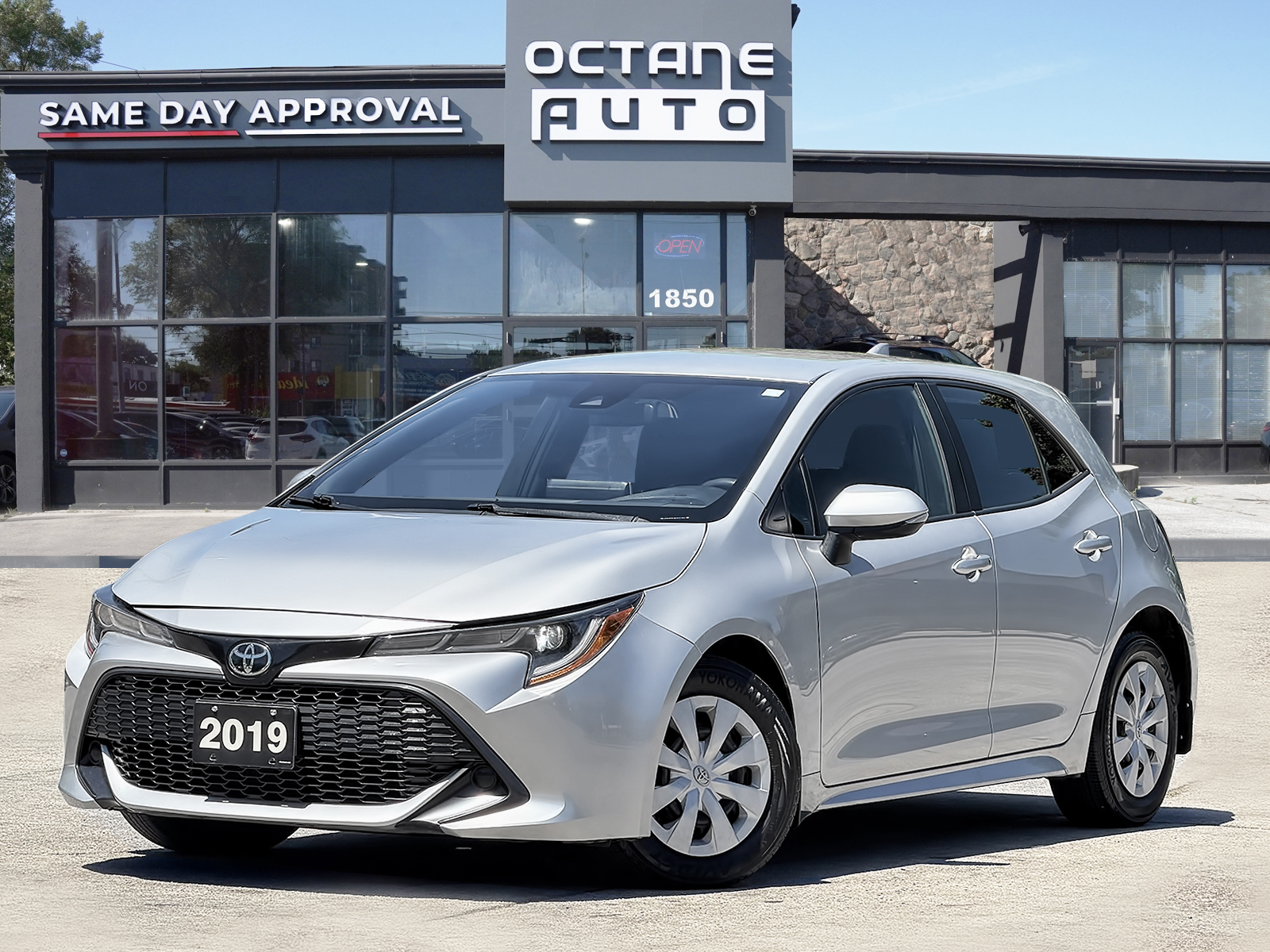 Silver 2019 Toyota Corolla Hatchback