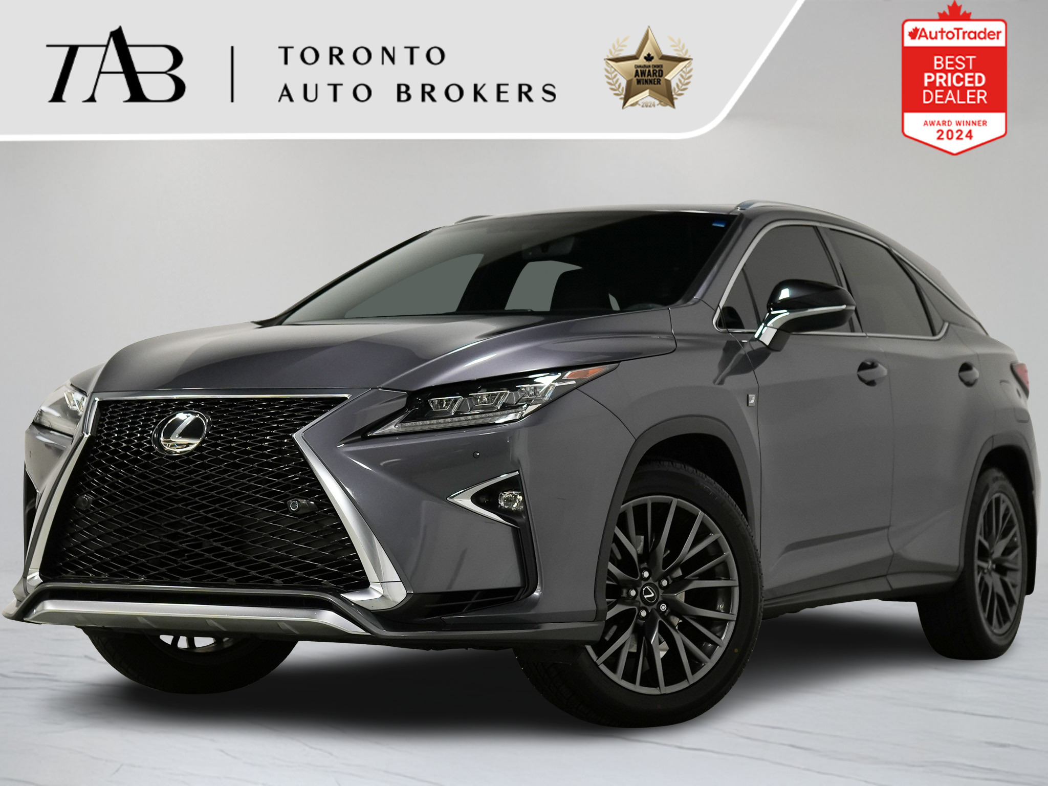 Silver 2016 Lexus RX 350 F Sport AWD SUV / Crossover All-Wheel Drive Automatic