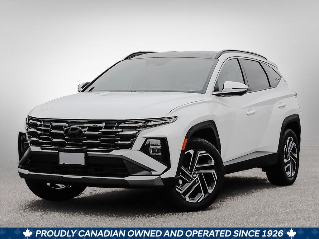 Crystal White 2026 Hyundai Tucson Hybrid Ultimate AWD SUV / Crossover 6-Speed Automatic