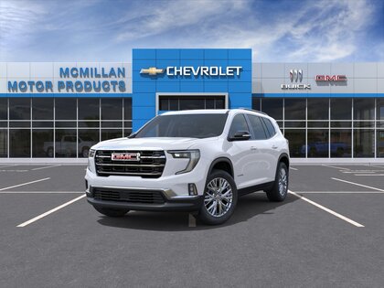 White 2026 GMC Acadia Elevation AWD SUV / Crossover Four-Wheel Drive 8-Speed Automatic
