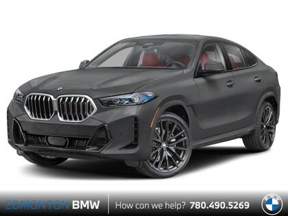 Gray 2024 BMW X6 xDrive40i AWD SUV / Crossover All-Wheel Drive Automatic