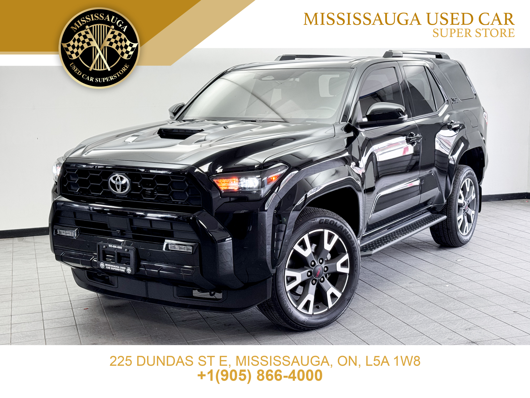 Black 2025 Toyota 4Runner TRD Sport 4WD SUV / Crossover Four-Wheel Drive Automatic