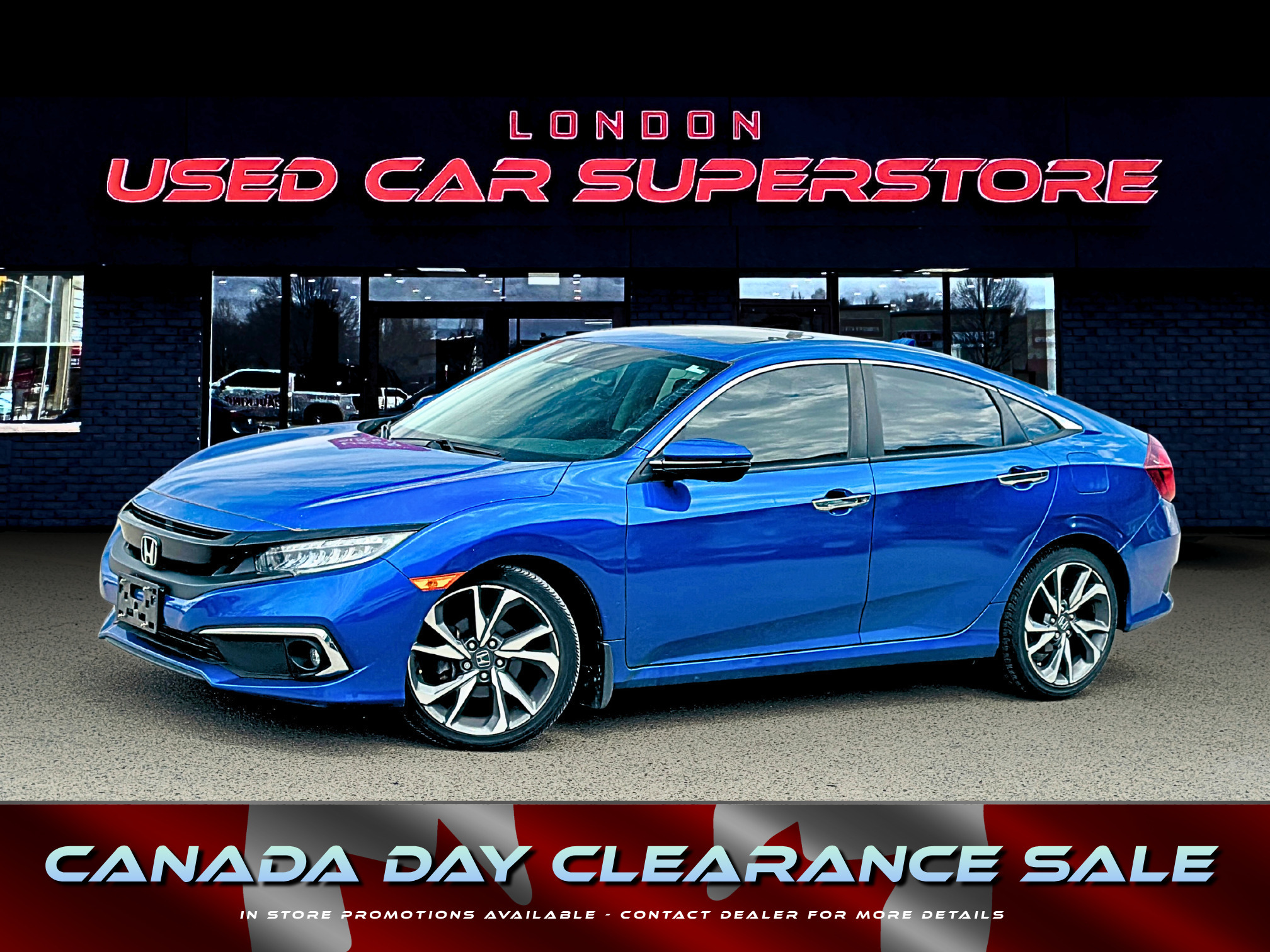 2019 Honda Civic Touring FWD Sedan Front-Wheel Drive Automatic