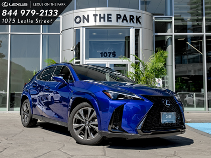 Blue 2025 Lexus UX Hybrid 300h F Sport Design AWD SUV / Crossover All-Wheel Drive Continuously Variable Transmission