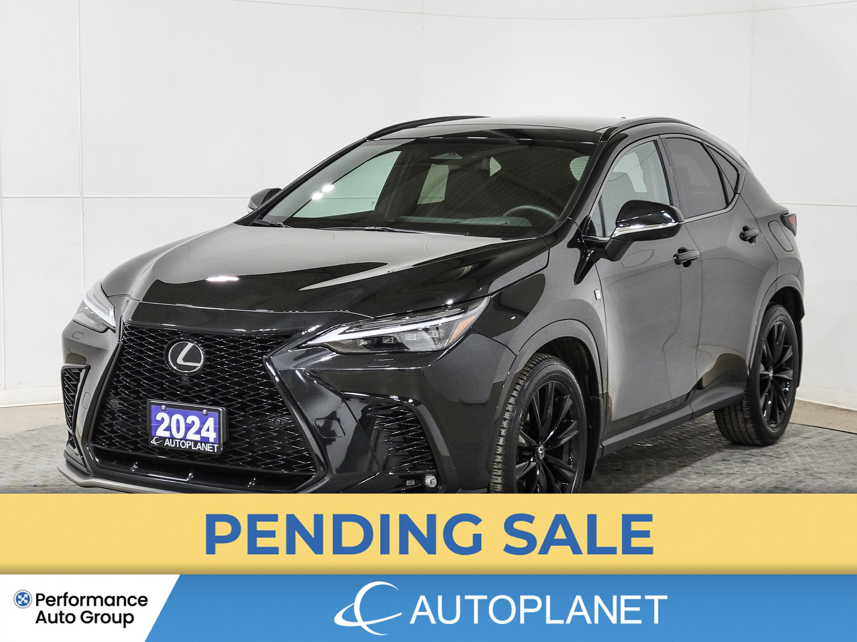 Black 2024 Lexus NX 350 F SPORT 3 AWD SUV / Crossover 8-Speed Automatic