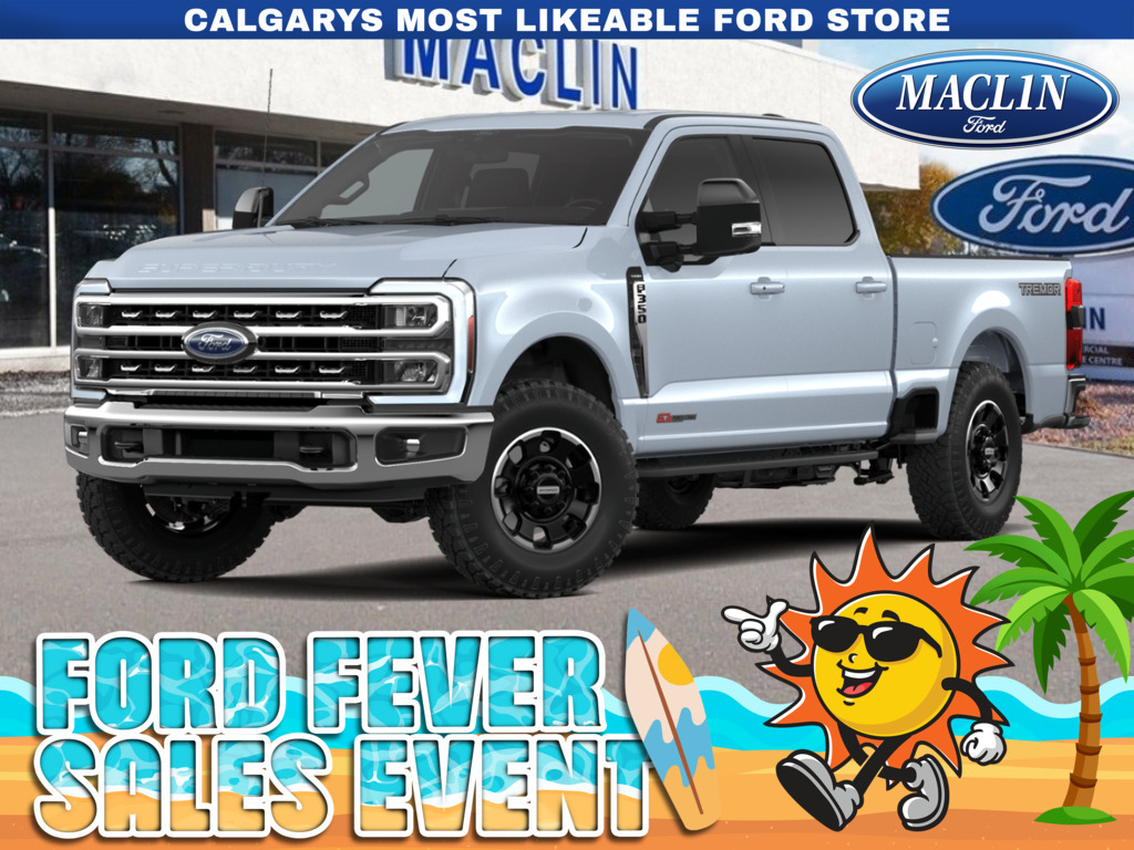 Gray 2026 Ford F-350 Super Duty Lariat Crew Cab 4WD Pickup Truck Four-Wheel Drive Automatic