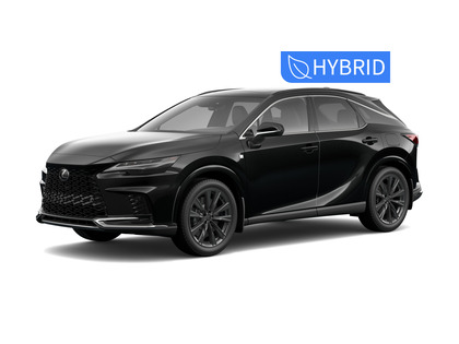 Black 2026 Lexus RX Hybrid 350h F SPORT Design AWD SUV / Crossover All-Wheel Drive Continuously Variable Transmission
