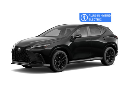 Black 2026 Lexus NX Hybrid 450h+ F SPORT 3 AWD SUV / Crossover Continuously Variable Transmission