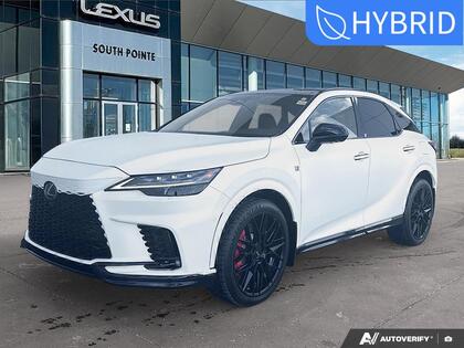 White 2026 Lexus RX Hybrid 500h F Sport Performance 3 AWD SUV / Crossover 6-Speed Automatic