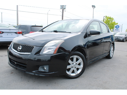 Black 2012 Nissan Sentra 2.0 S Sedan Front-Wheel Drive Automatic