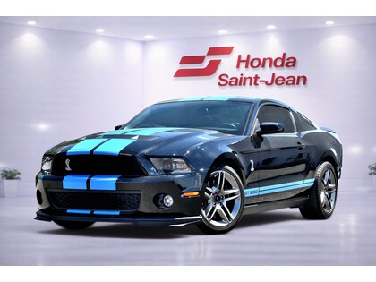 Black 2011 Ford Mustang Shelby GT500 Coupe RWD Coupe Rear-Wheel Drive 6-Speed Manual