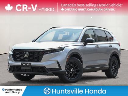 Silver 2026 Honda CR-V Hybrid Sport AWD SUV / Crossover All-Wheel Drive Continuously Variable Transmission