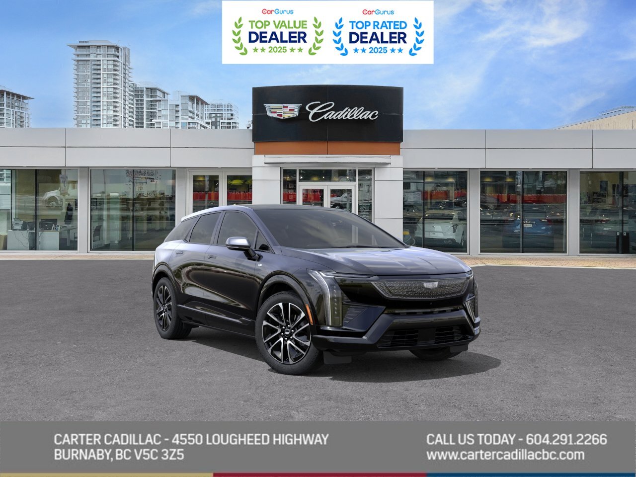 Black 2026 Cadillac OPTIQ Sport RWD SUV / Crossover Rear-Wheel Drive Automatic