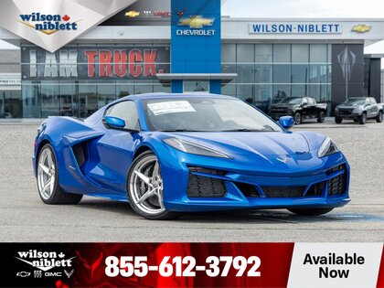 Blue 2026 Chevrolet Corvette E-Ray Coupe AWD with 2LZ Coupe All-Wheel Drive Automatic