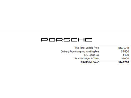 used 2022 Porsche Cayenne car, priced at $103,900