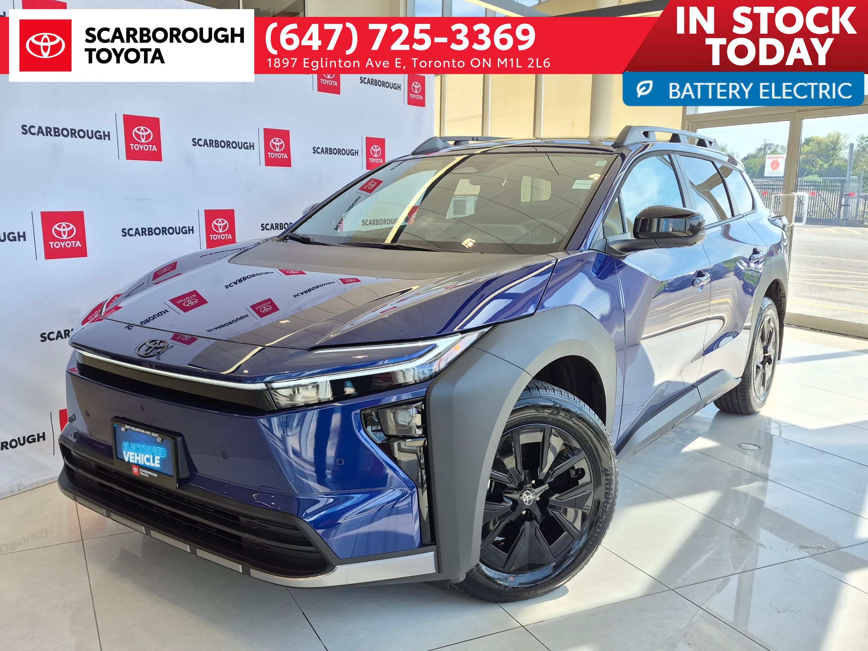 Blue 2026 Toyota bZ Woodland AWD SUV / Crossover All-Wheel Drive 1-Speed Automatic