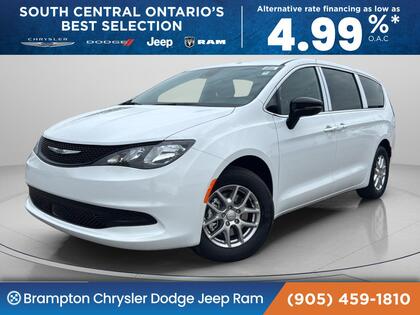 White 2026 Chrysler Grand Caravan SXT FWD Minivan 9-Speed Automatic