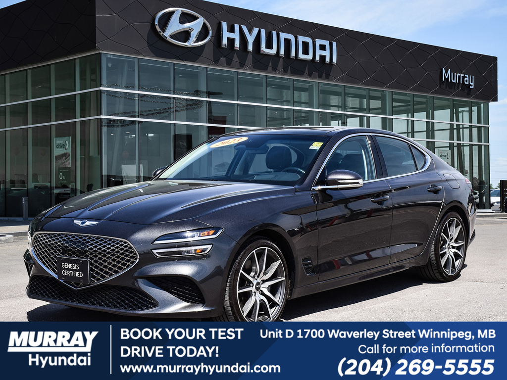 Makalu Gray 2023 Genesis G70 3.3T Advanced AWD Sedan Automatic