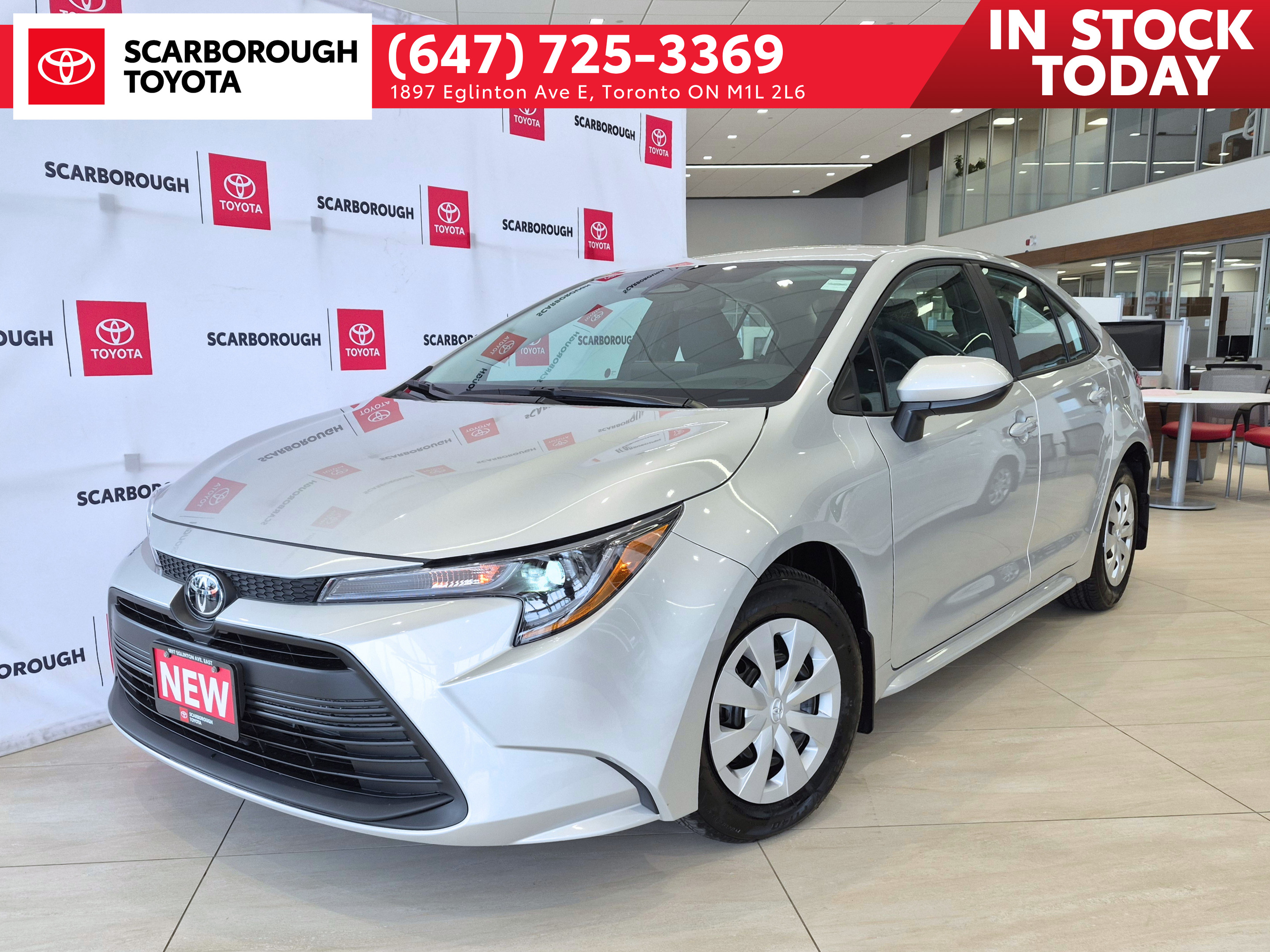 Silver 2026 Toyota Corolla L FWD Sedan Continuously Variable Transmission