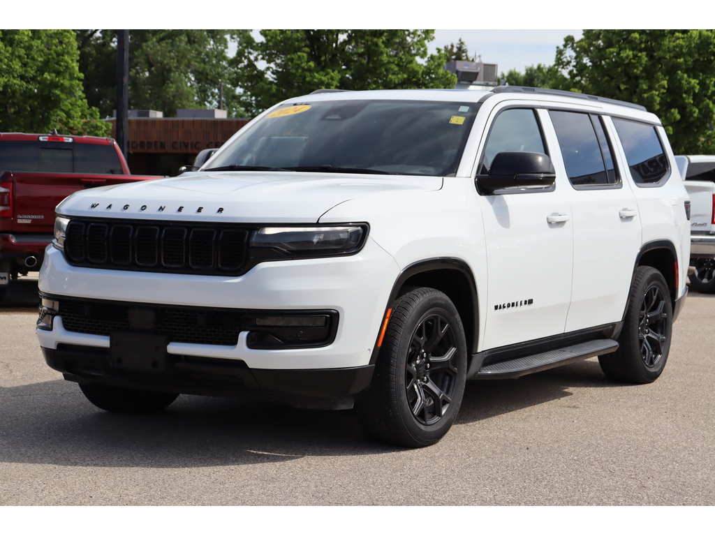 Bright White 2024 Jeep Wagoneer Series II 4WD SUV / Crossover Four-Wheel Drive