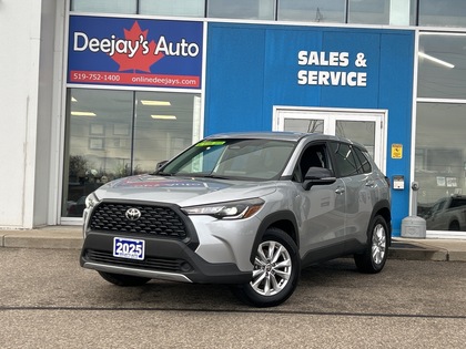 Silver 2025 Toyota Corolla Cross LE AWD SUV / Crossover All-Wheel Drive Automatic