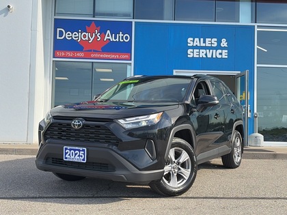 Black 2025 Toyota RAV4 XLE AWD SUV / Crossover All-Wheel Drive 8-Speed Automatic