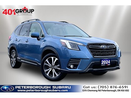 Blue 2024 Subaru Forester Limited Wagon AWD Wagon Continuously Variable Transmission